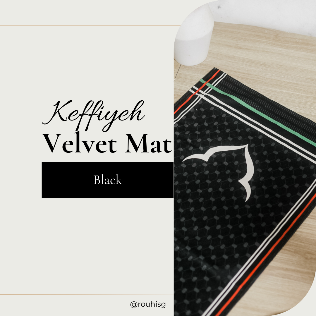 Keffiyeh Velvet Mat